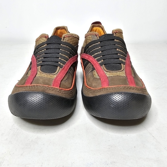 Privo by Clarks Womens SZ 6 M Brown Leather Upper Athletic Slip On Shoes 76772 - Picture 3 of 12